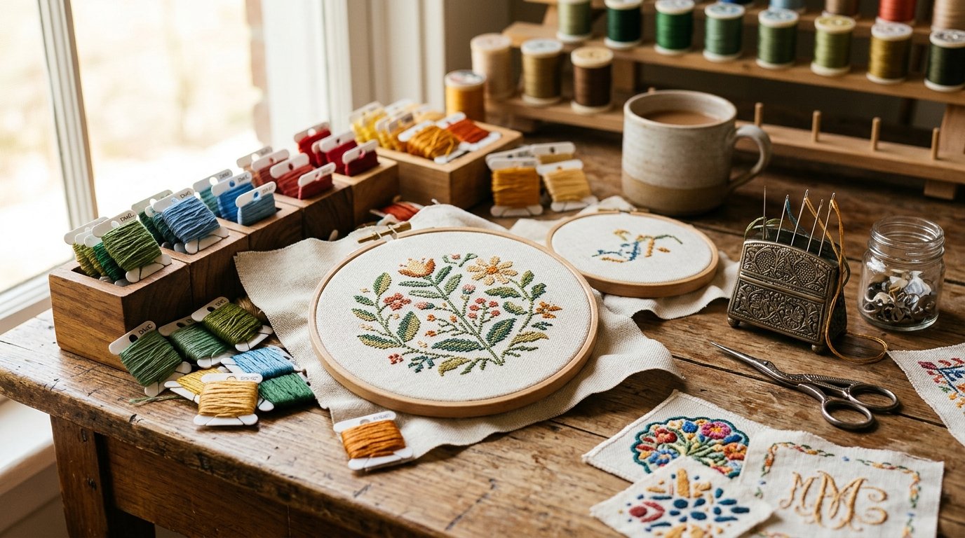 Broderikit för barn – båt